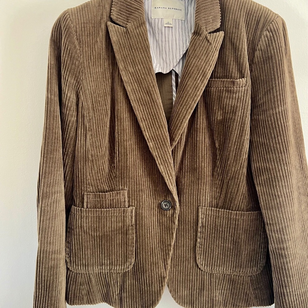 Banana Republic - Women's Classic Corduroy Blazer (10)